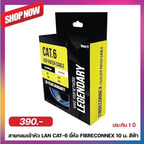  LAN CAT6 FIBRECONNEX 10 